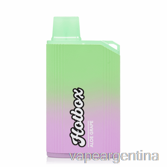 Puff Marcas Hotbox 7500 Vape Desechable Aloe Uva Descartable
